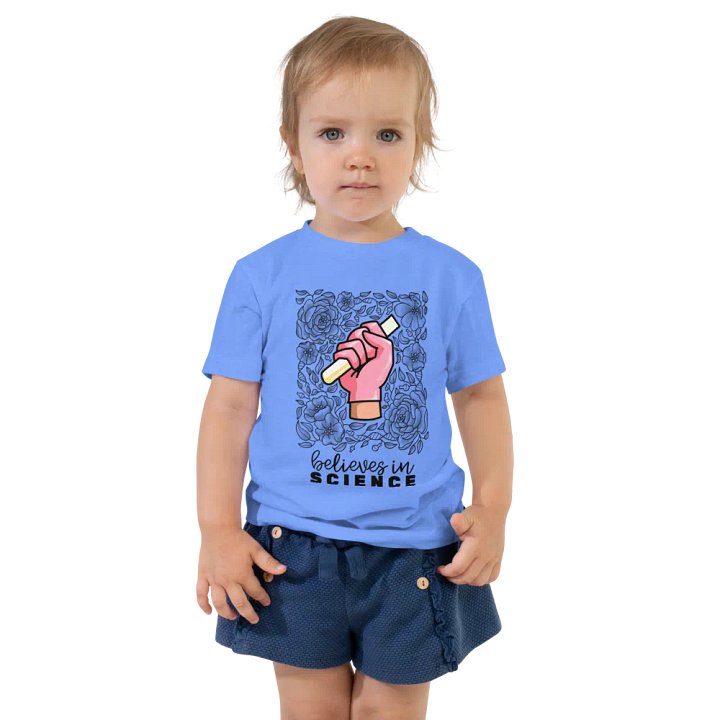 believes in science (toddler tee) product image (1)