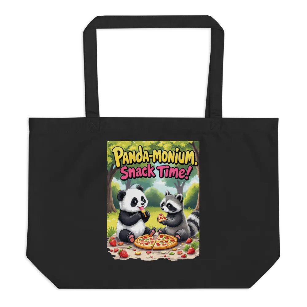 Panda-Monium Tote: Snack Time Edition product image (1)