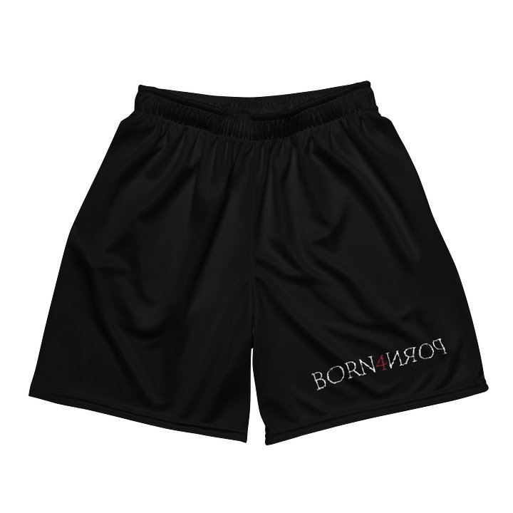 BORN4PORN unisex shorts product image (2)