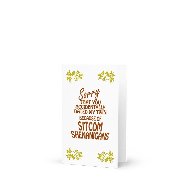 "Sorry You Dated My Twin" card product image (1)