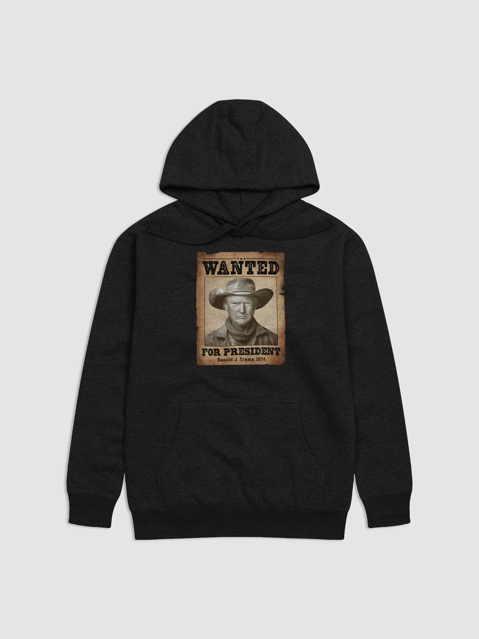 Wanted for President - Western Style - Premium Hoodie product image (1)
