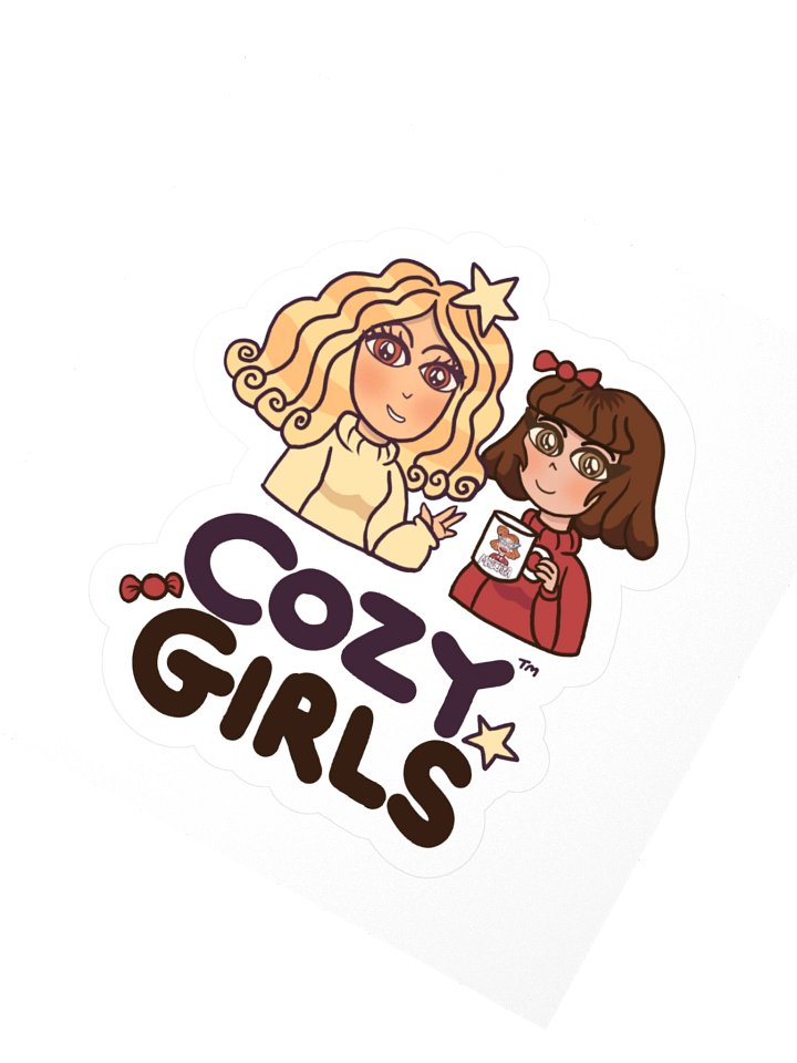 Cozy Christmas Girls™ Sticker product image (2)
