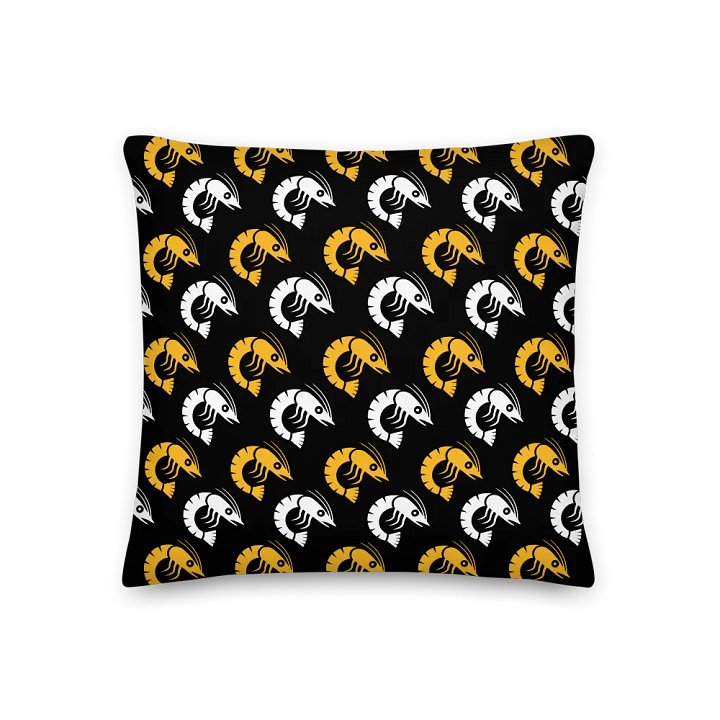 Premium GSG.live Shrimp & Pattern Studio Pillow product image (2)