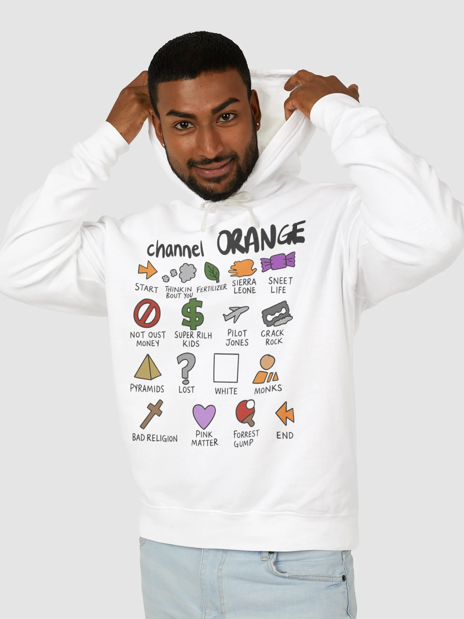 Frank Ocean Channel Orange Notebook Hoodie product image (3)