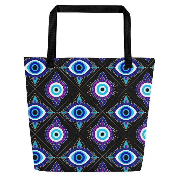 Evil Eye Protection -All-Over Tote Bag product image (1)