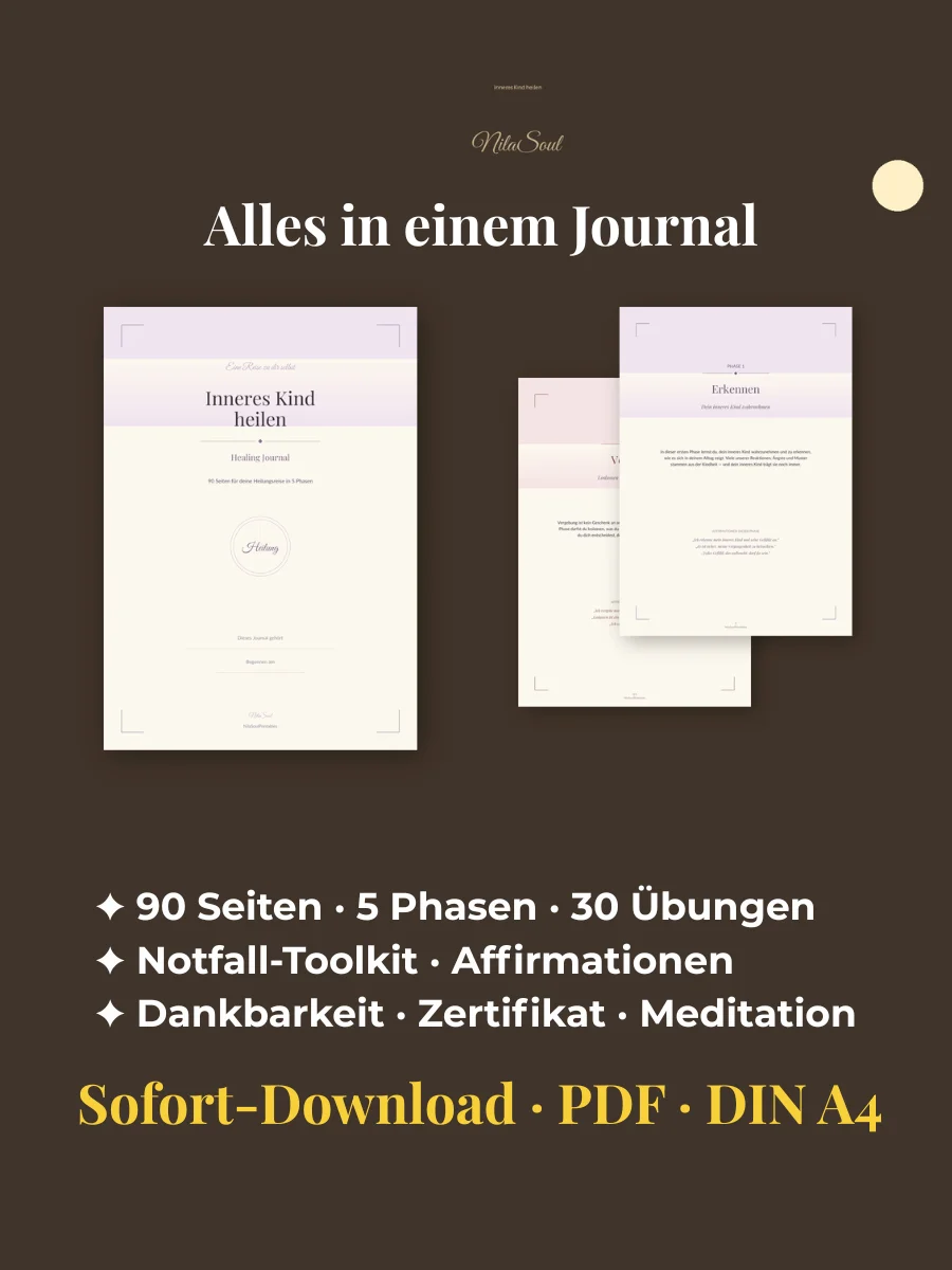 Inneres Kind Healing Journal – Dein sanfter Begleiter auf deiner Heilungsreise (Digitaler Download / PDF) product image (8)