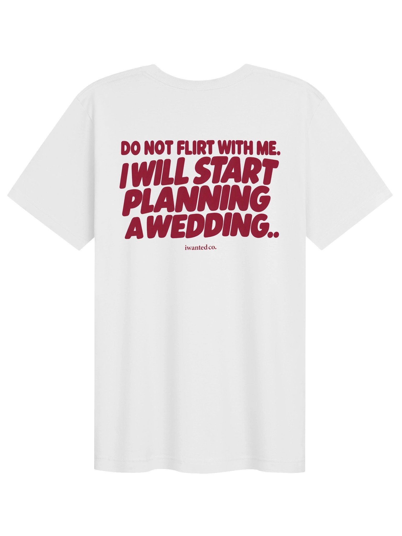 Don't Flirt With Me – Funny Dating T-Shirt product image (1)