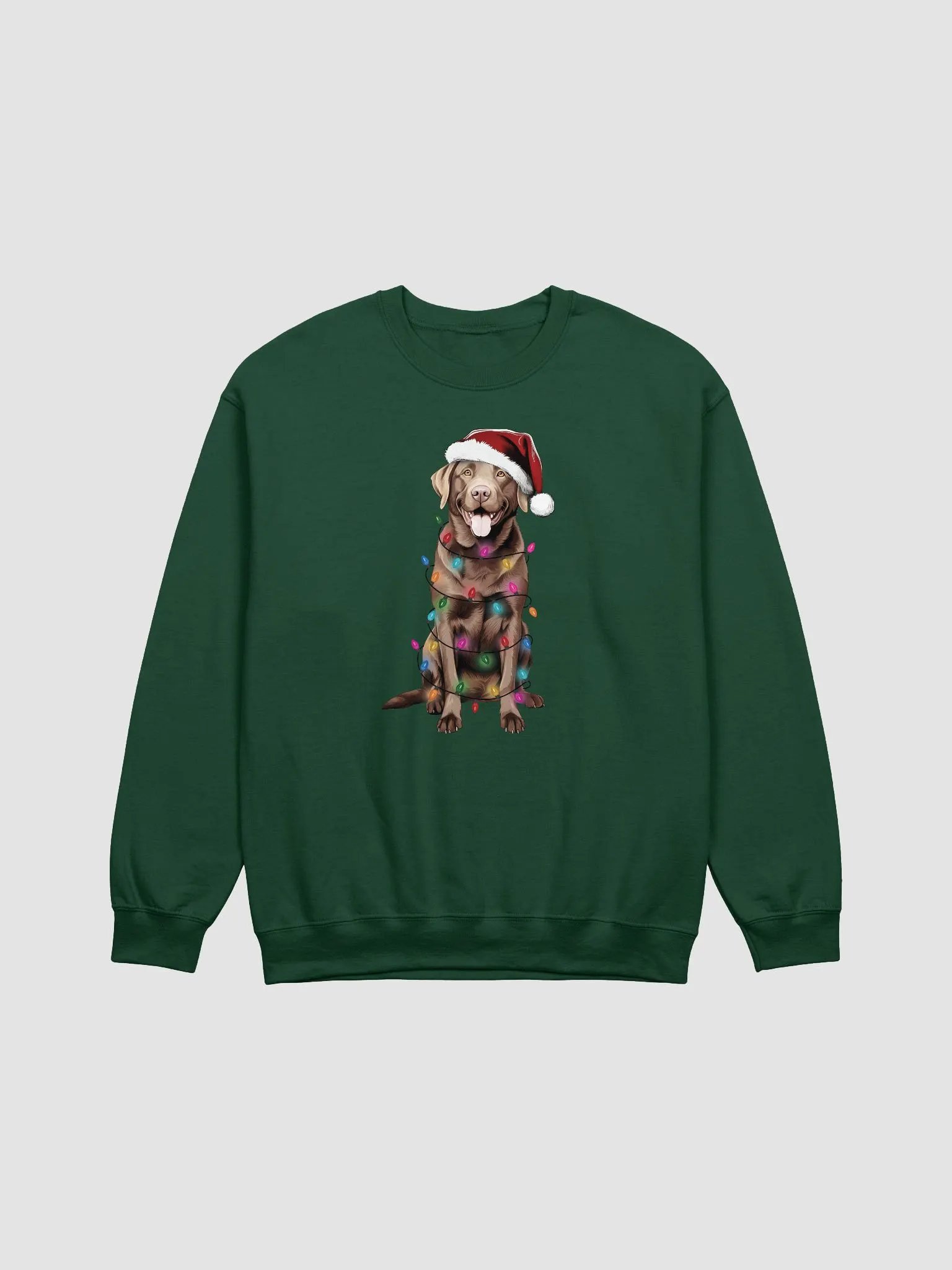 Funny Brown Labrador Retriever Christmas Sweatshirt for Labrador Paw-rents product image (8)