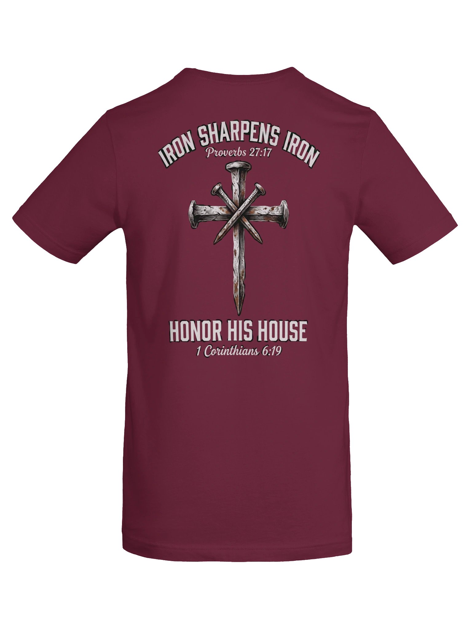 Unisex His House "Iron Sharpens Iron" T-Shirt product image (6)