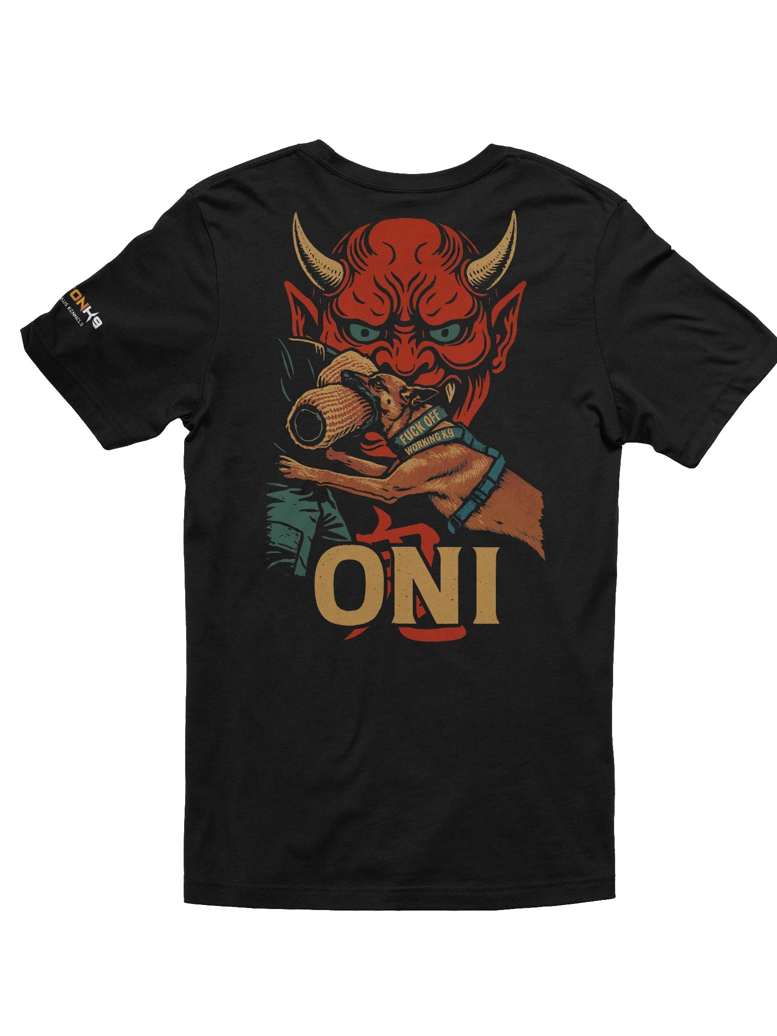 ONI - Back Print - PREMIUM ADULT UNISEX T-SHIRT product image (1)