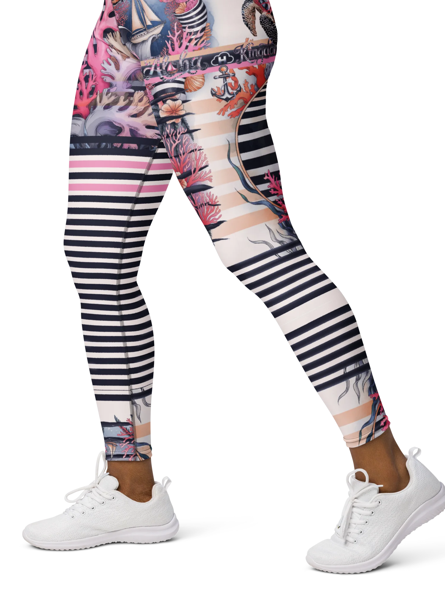 Marine Sunset-yoga leggings product image (6)