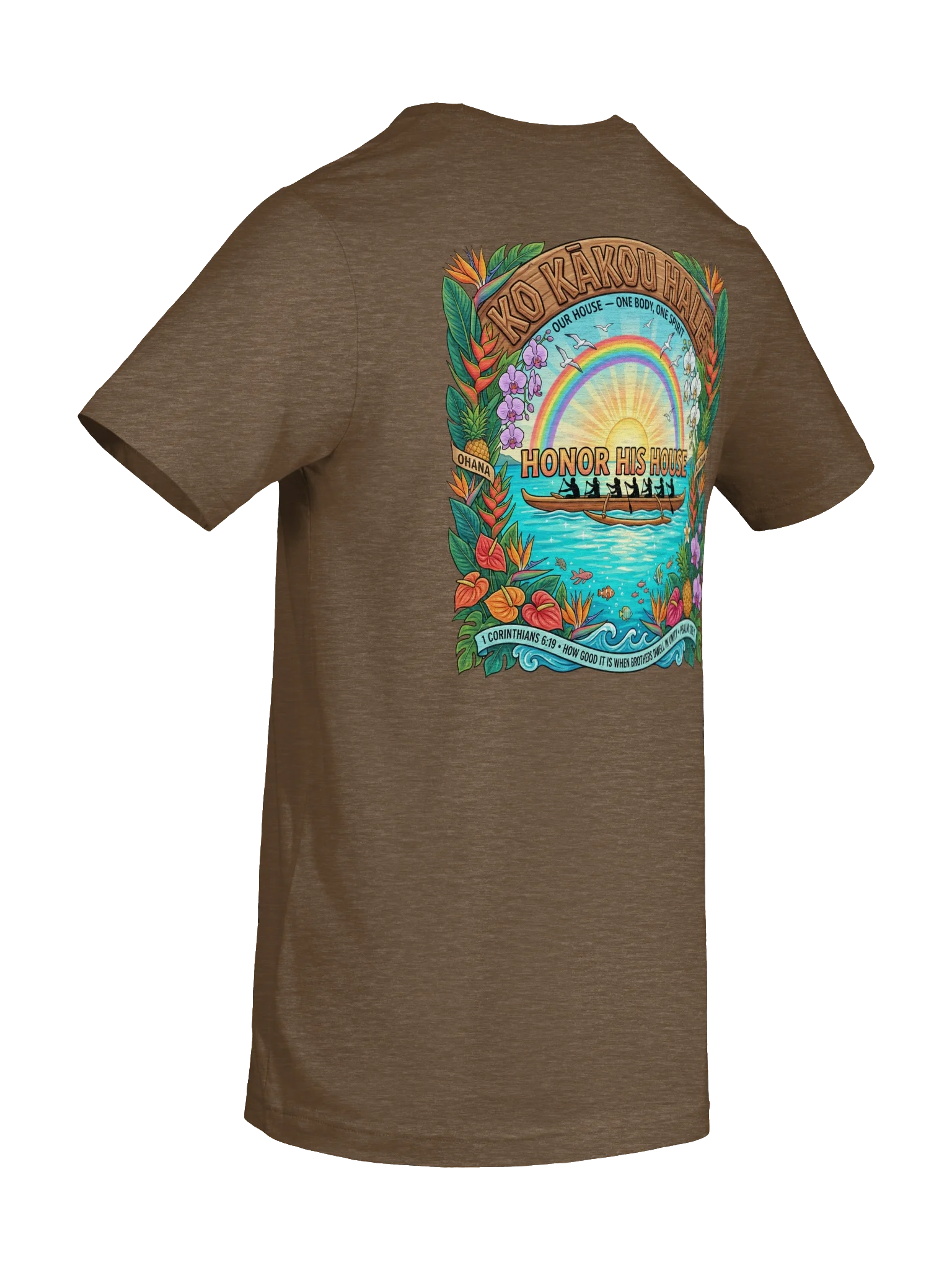 His House Unisex "Ko kākou hale" T-Shirt by His House