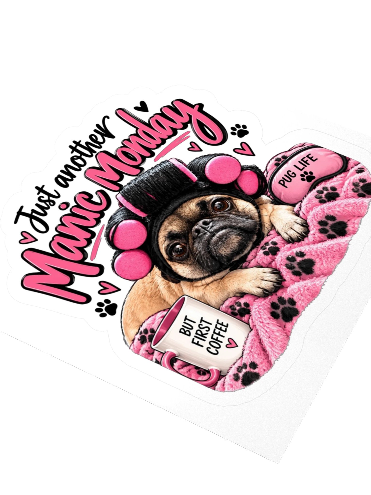 Just Another Manic Monday Kiss-Cut Sticker product image (3)