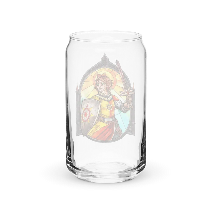 Squire Lou of the Solar Knights (Torched RP) Can-Shaped Glass product image (6)
