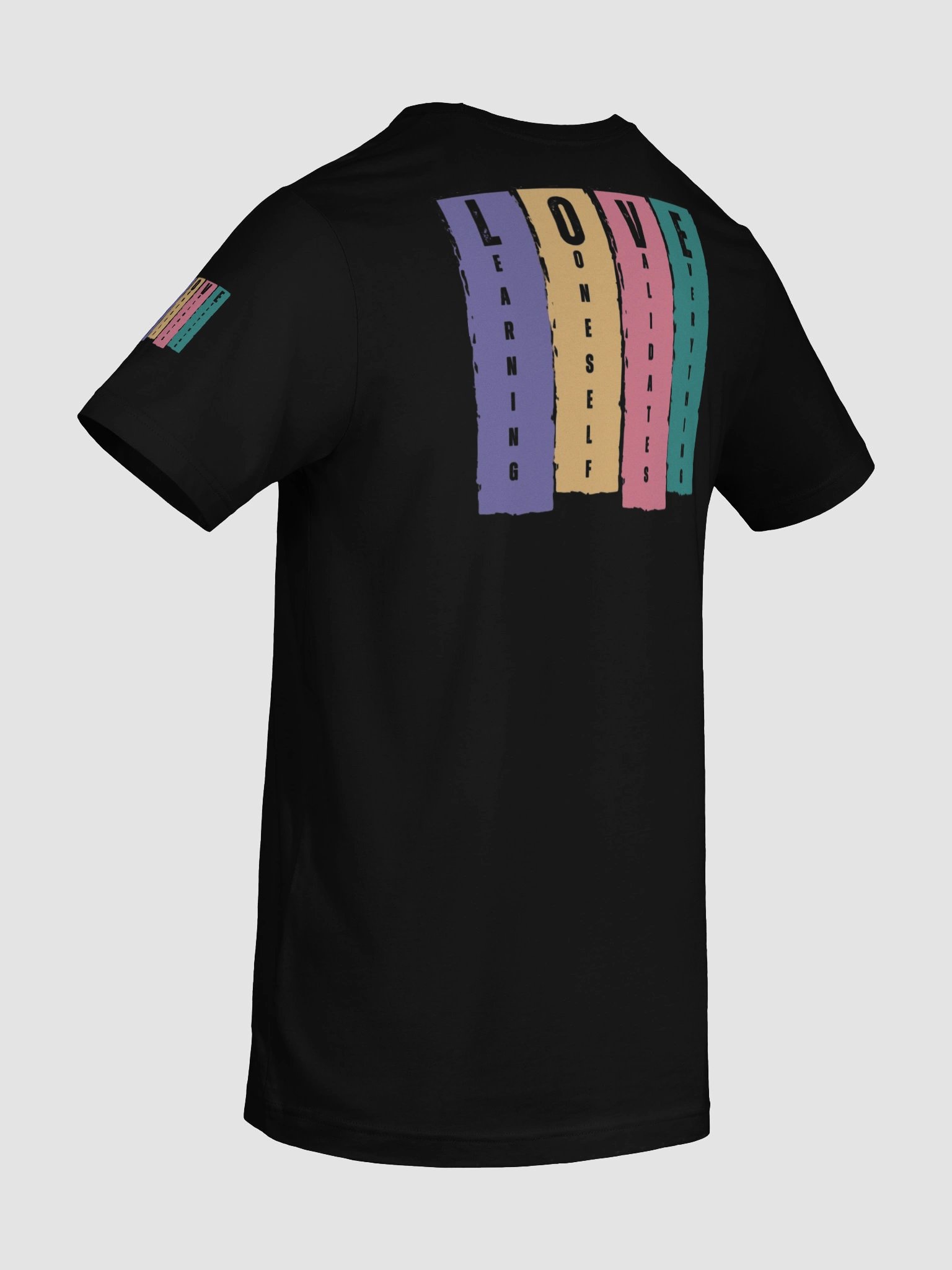 LOVE Vertical Panel T-Shirt product image (10)