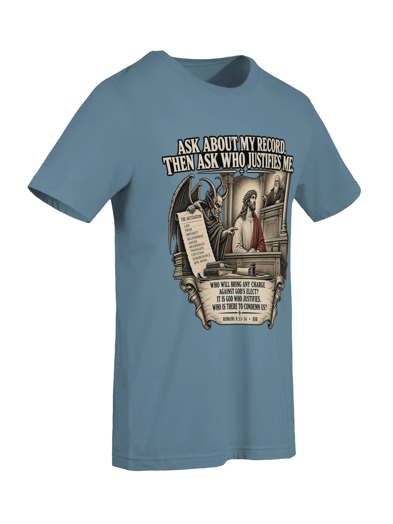 Who Justifies Me? T-shirt product image (70)