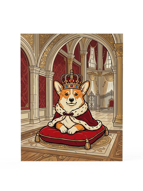 Royal Corgi Poster