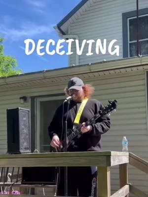 deceiving. little album update i have most of the songs recorded and done, in the next few days or weeks i will announce the release date.  #punkrock #ohiopunk #livemusic #ohiomusic #punk 