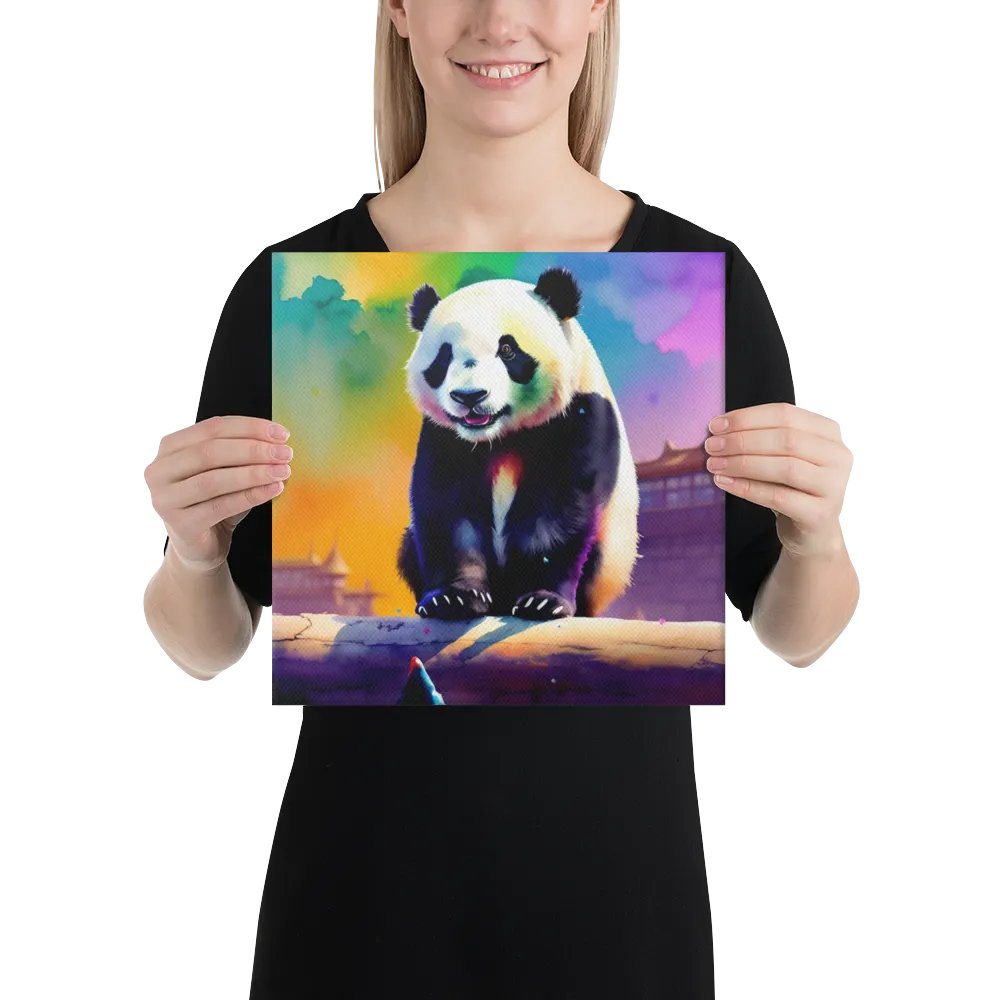 Cute Panda Digital Painting - v4 product image (3)