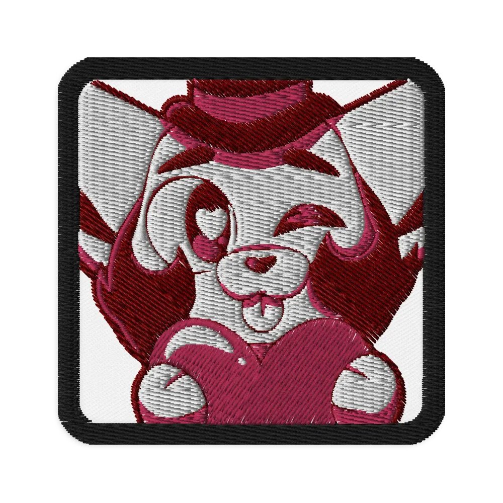 MA Heart Embroidered Patch product image (1)
