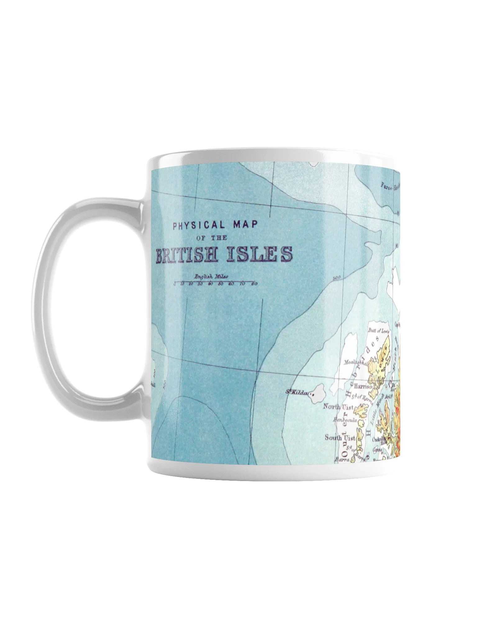The British Isles Map Mug product image (1)