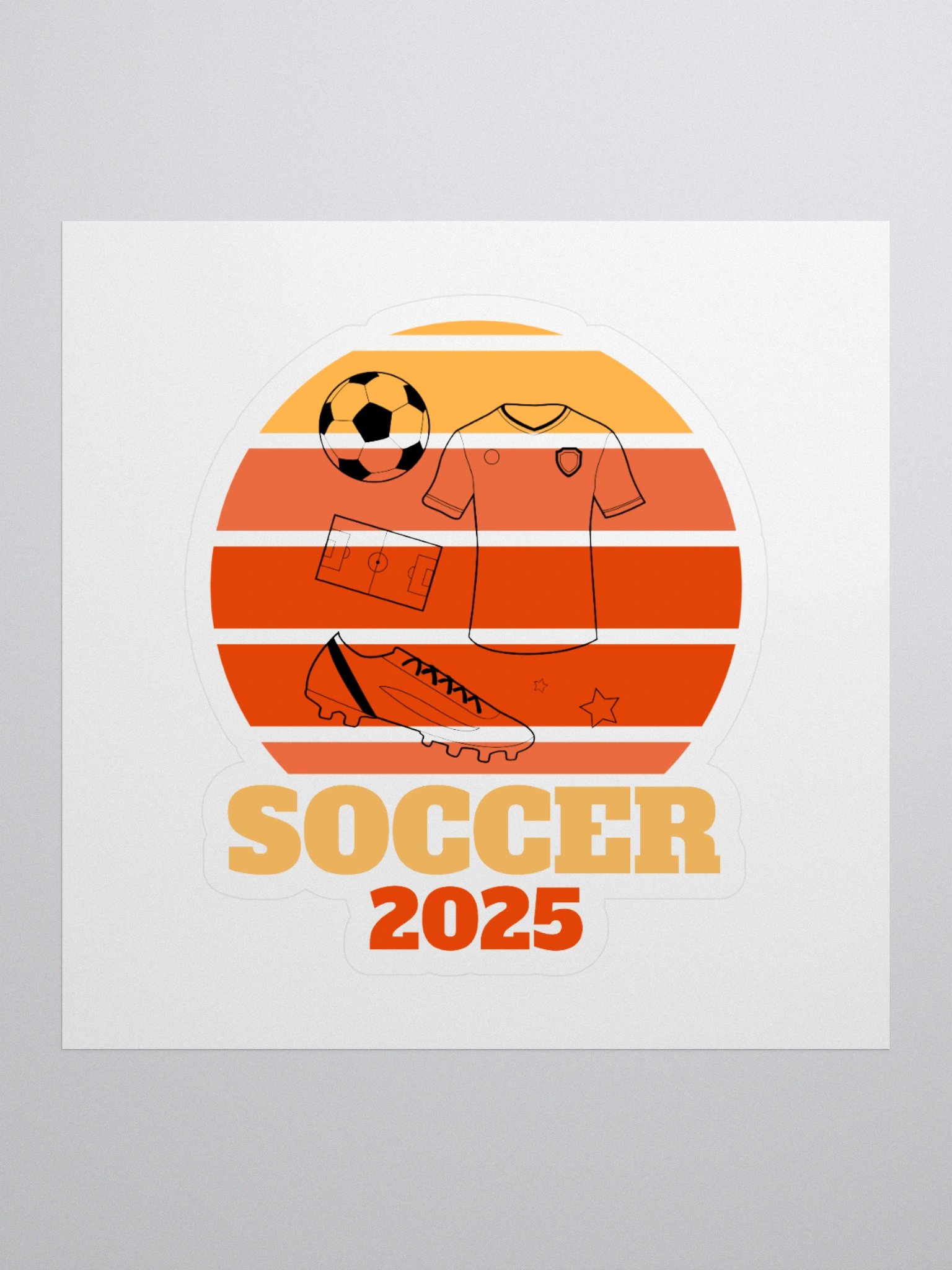 Soccer 2025 Vibrant Sticker Pack product image (1)