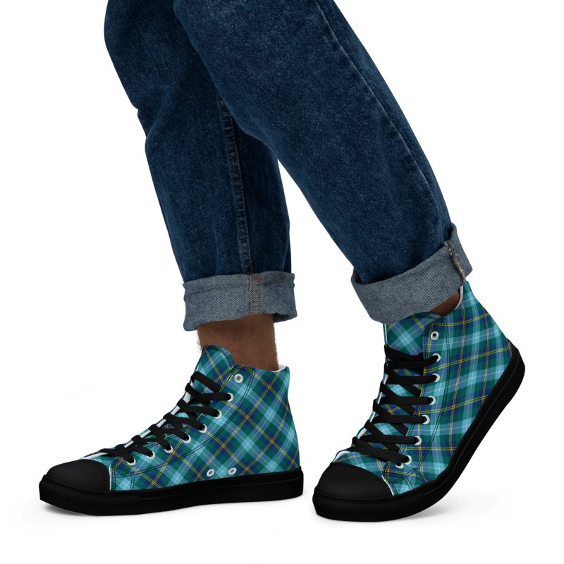 Porteous Tartan Men's High Top Shoes product image (5)