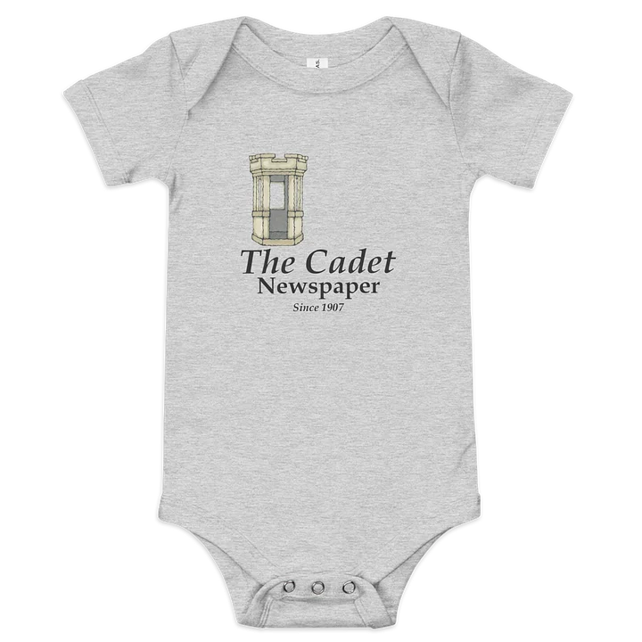 Cadet Newspaper Baby Onesie product image (2)