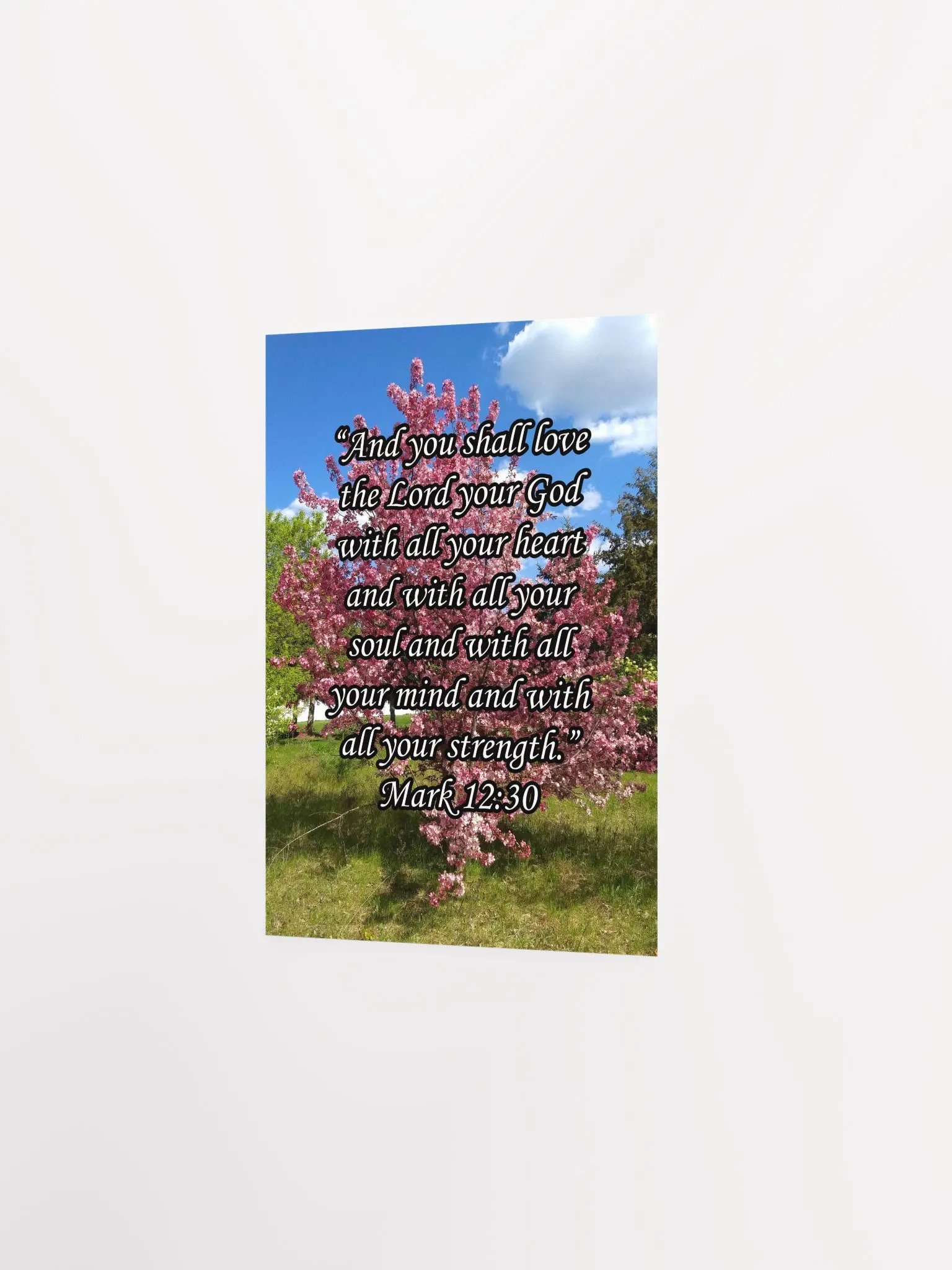 Love the Lord Your God - Print product image (3)