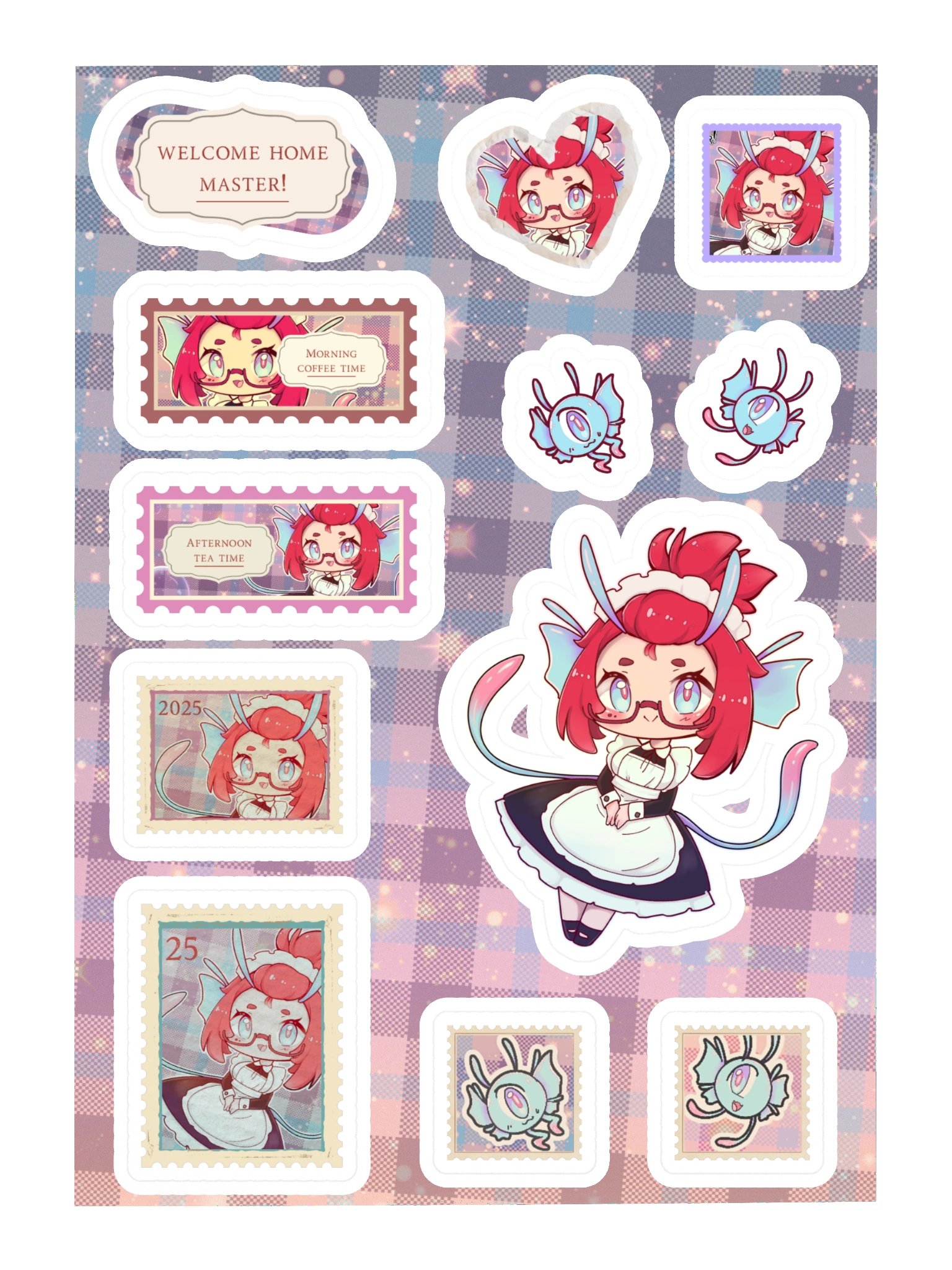 SpaceMaid - sticker sheet product image (3)