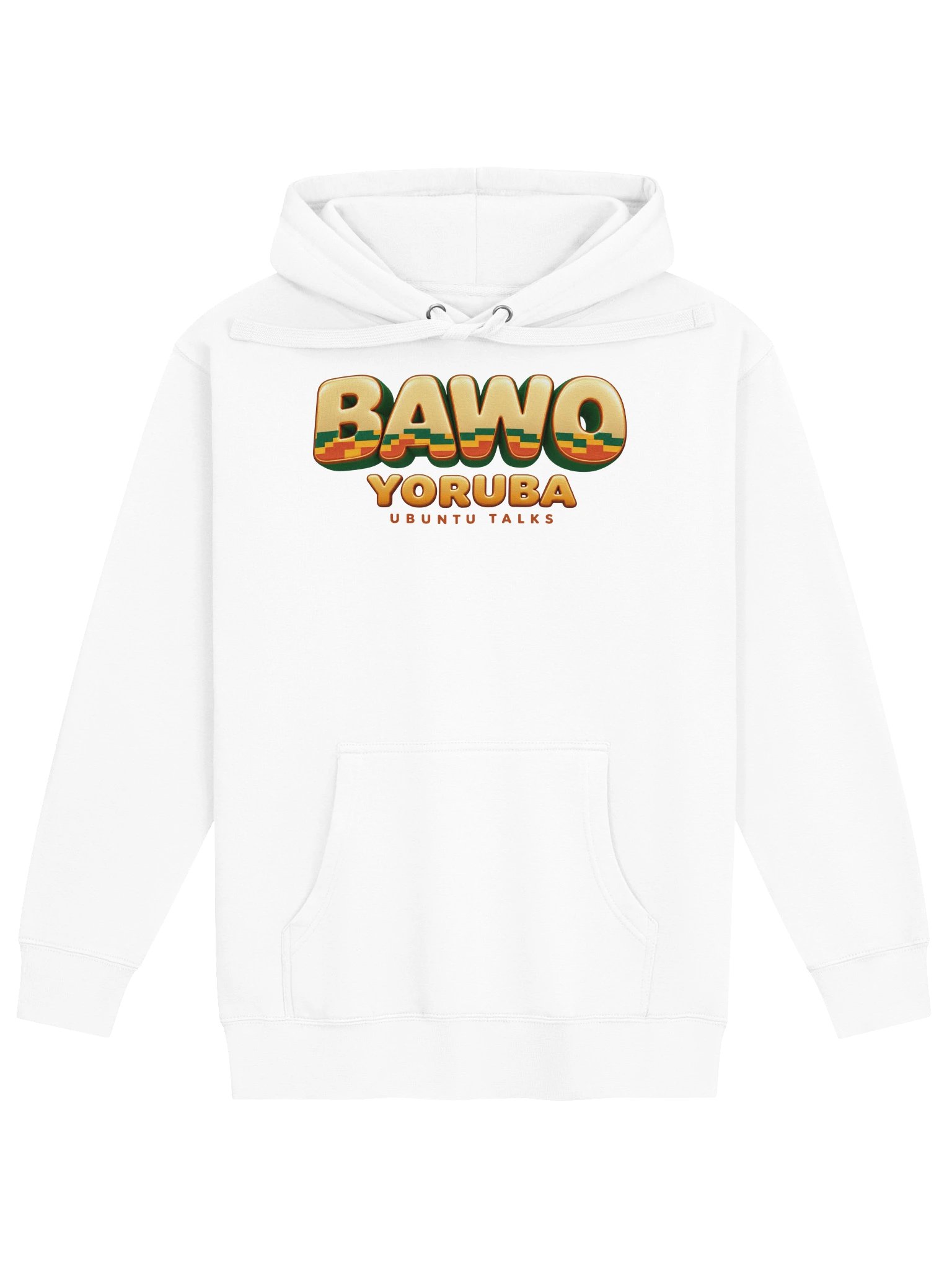 Ubuntu Talks Heritage — BAWO | Yoruba Premium Hoodie product image (1)