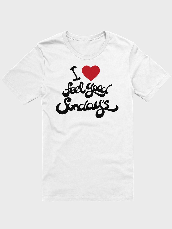 Feel Good Sundays - White Tee product image (13)