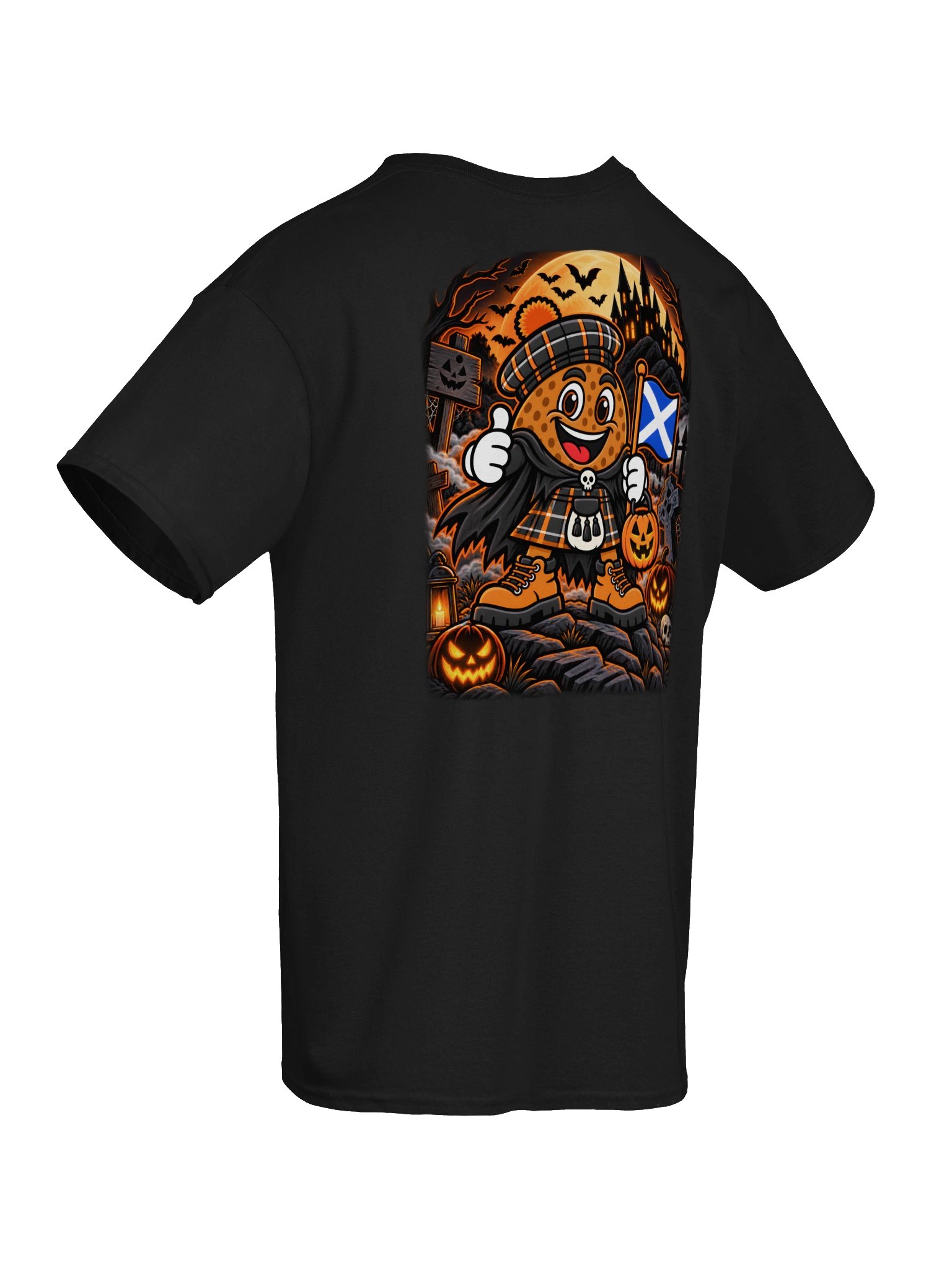 Mr Haggis Haunted Highlander Edition T Shirt product image (92)