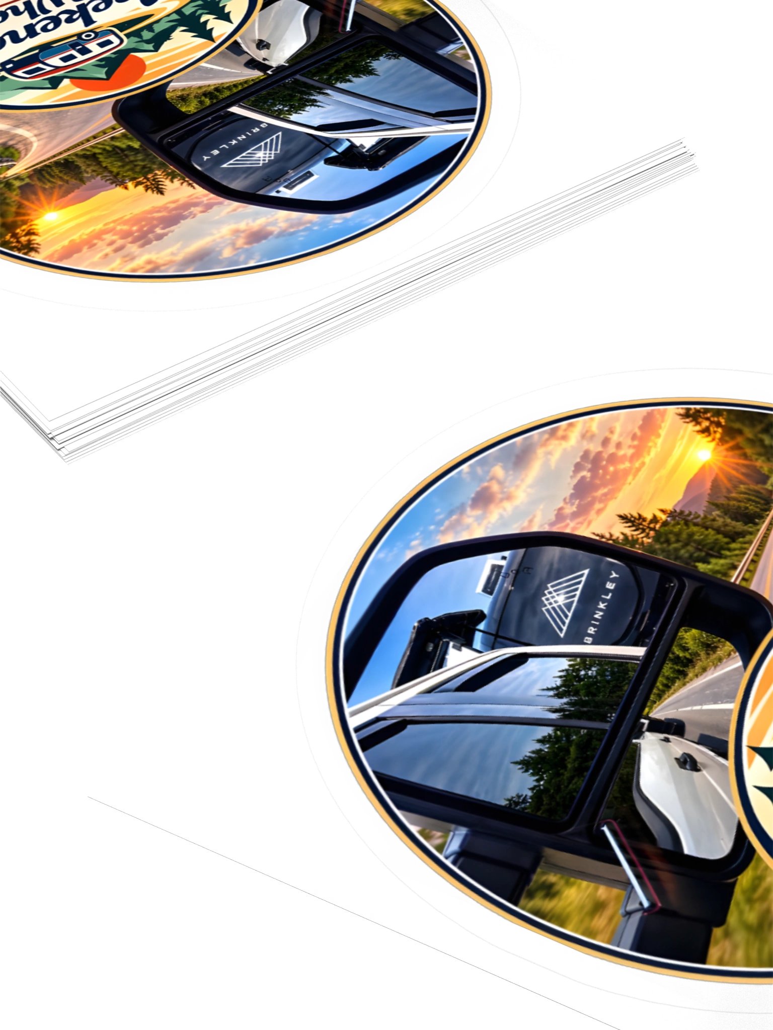 Weekends on Wheels Logo Sticker – Brinkley Edition product image (11)