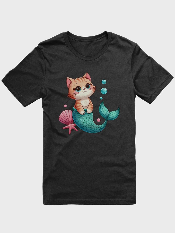 Cat Mermaid Supersoft Unisex T-Shirt product image (1)