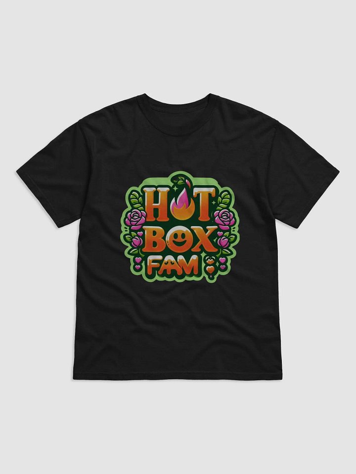 HOT BOX FAM ORANGE ROSE TEE product image (3)