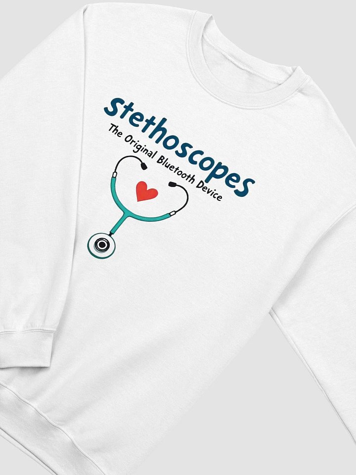 Heartbeat Stethoscope Crewneck Sweatshirt product image (7)