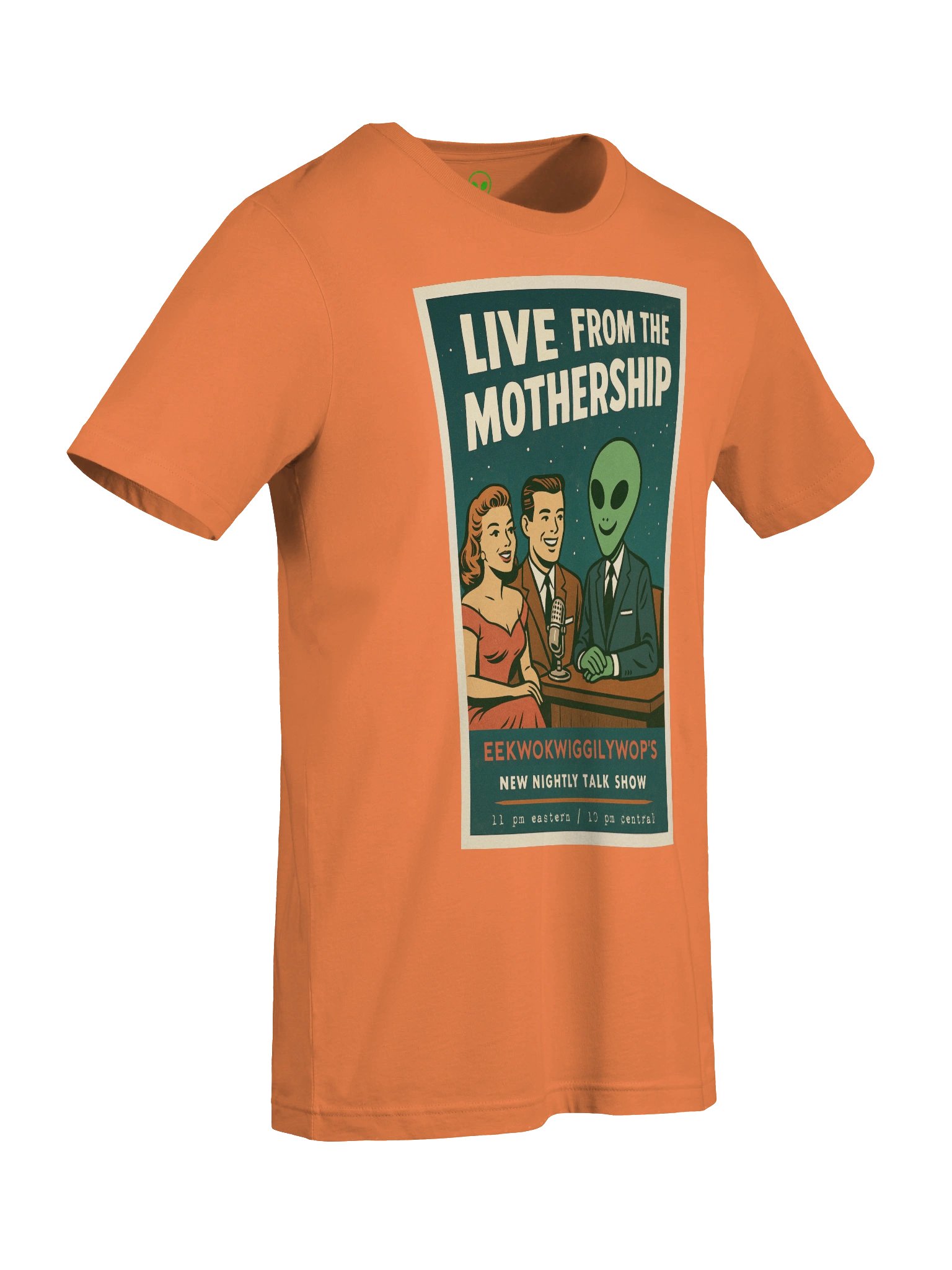 Late Night Talk Show Roswell Aliens 1950's Retro Concert Tee Fit Unisex T-Shirt product image (69)
