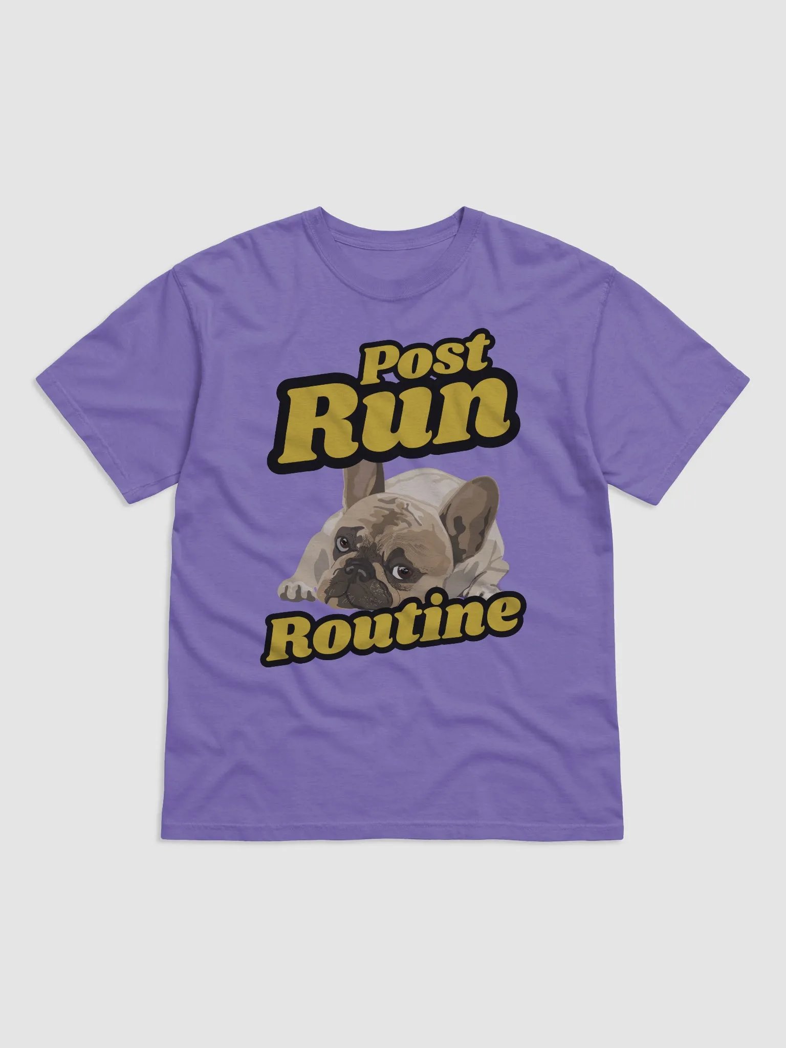 Post Run Routine French Bulldog T-Shirt product image (5)