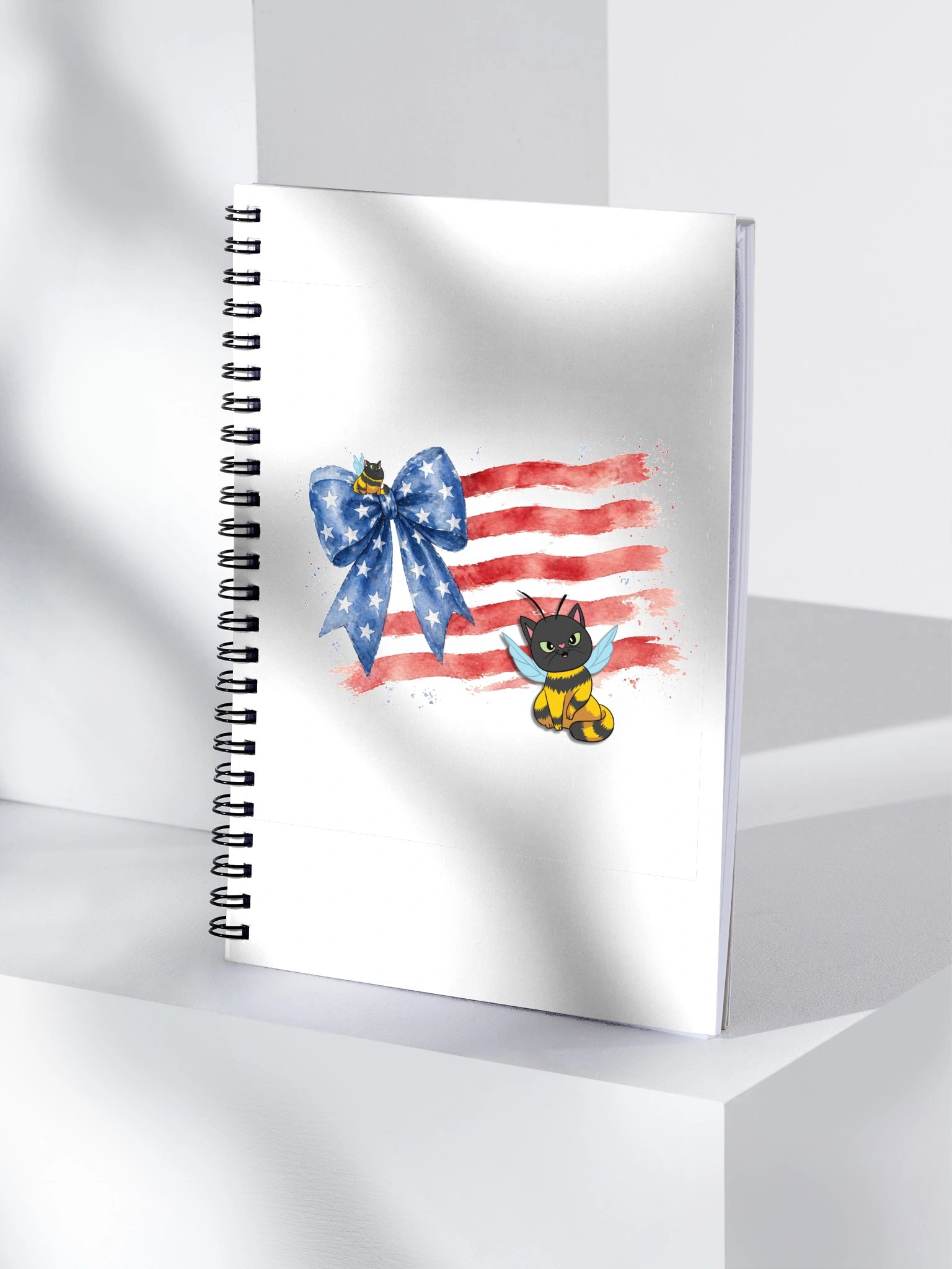 Americana Puppy Spiral Notebook product image (4)