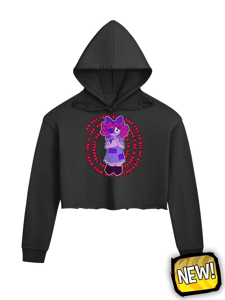 Mom Friend Crop Hoodie product image (1)