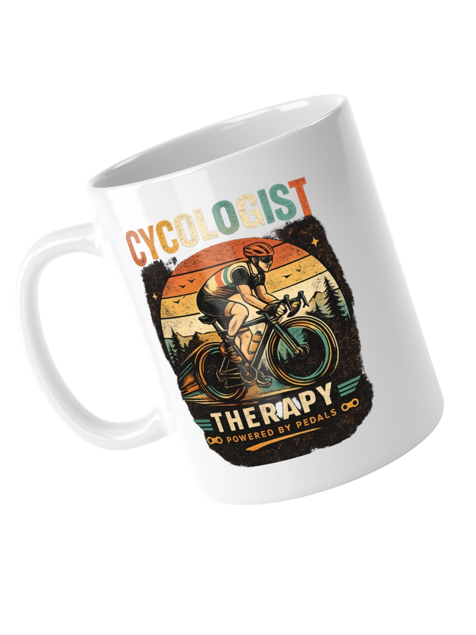 Cyclogist Therapy Retro Vintage Mug product image (13)