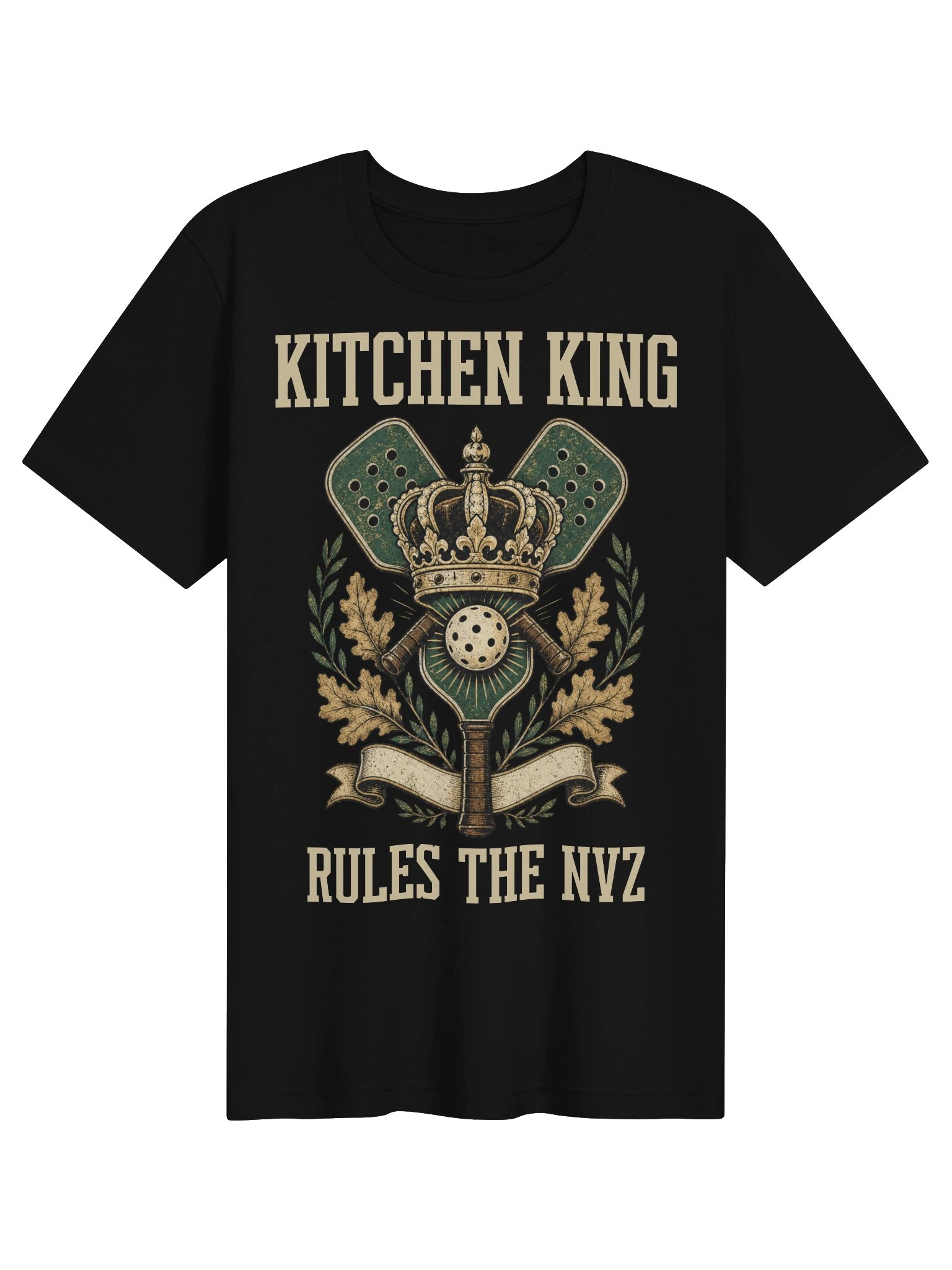Kitchen King Pickleball Shirt | Rules The NVZ Funny Pickleball Tee product image (7)