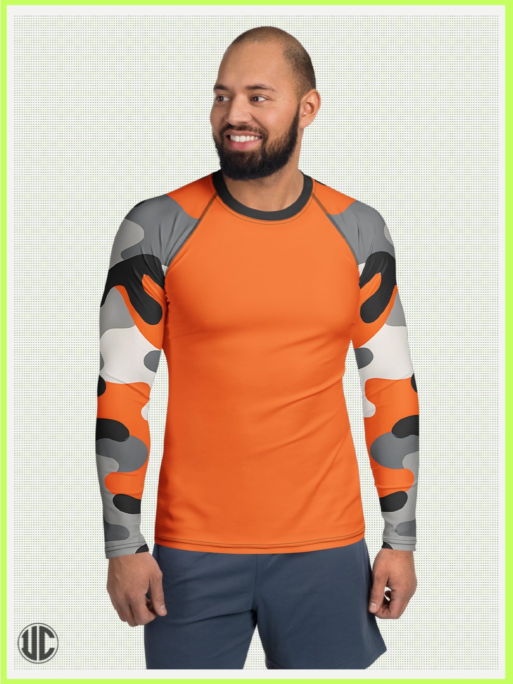 Riot Urban Camo – Men’s Rash Guard product image (1)