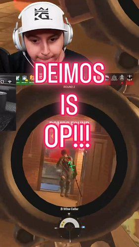 DEIMOS IS OP!!! #rainbowsixsiege #rainbowsix #r6 #r6s #gaming