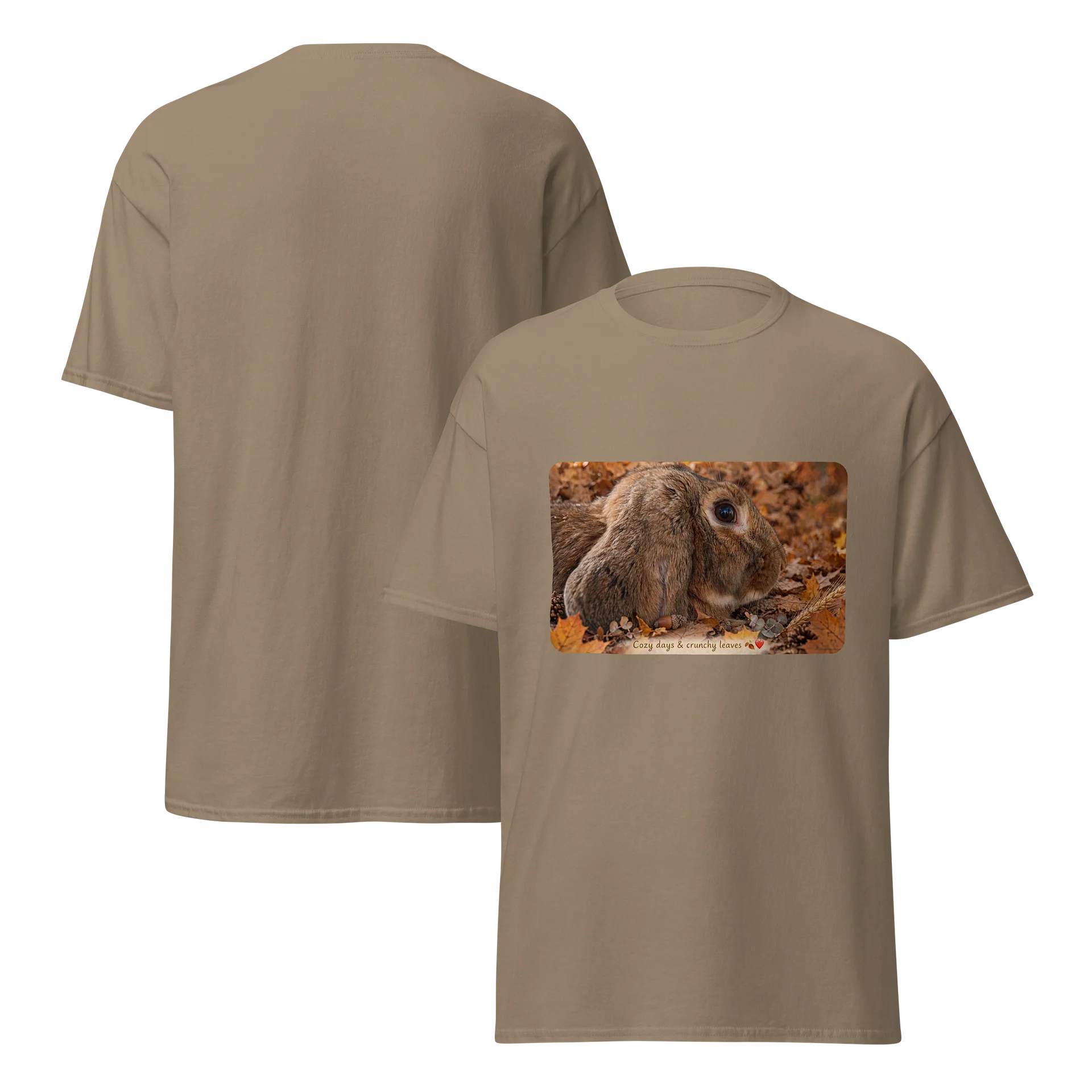 Cozy Days & Crunchy Leaves Rabbit Tee product image (7)
