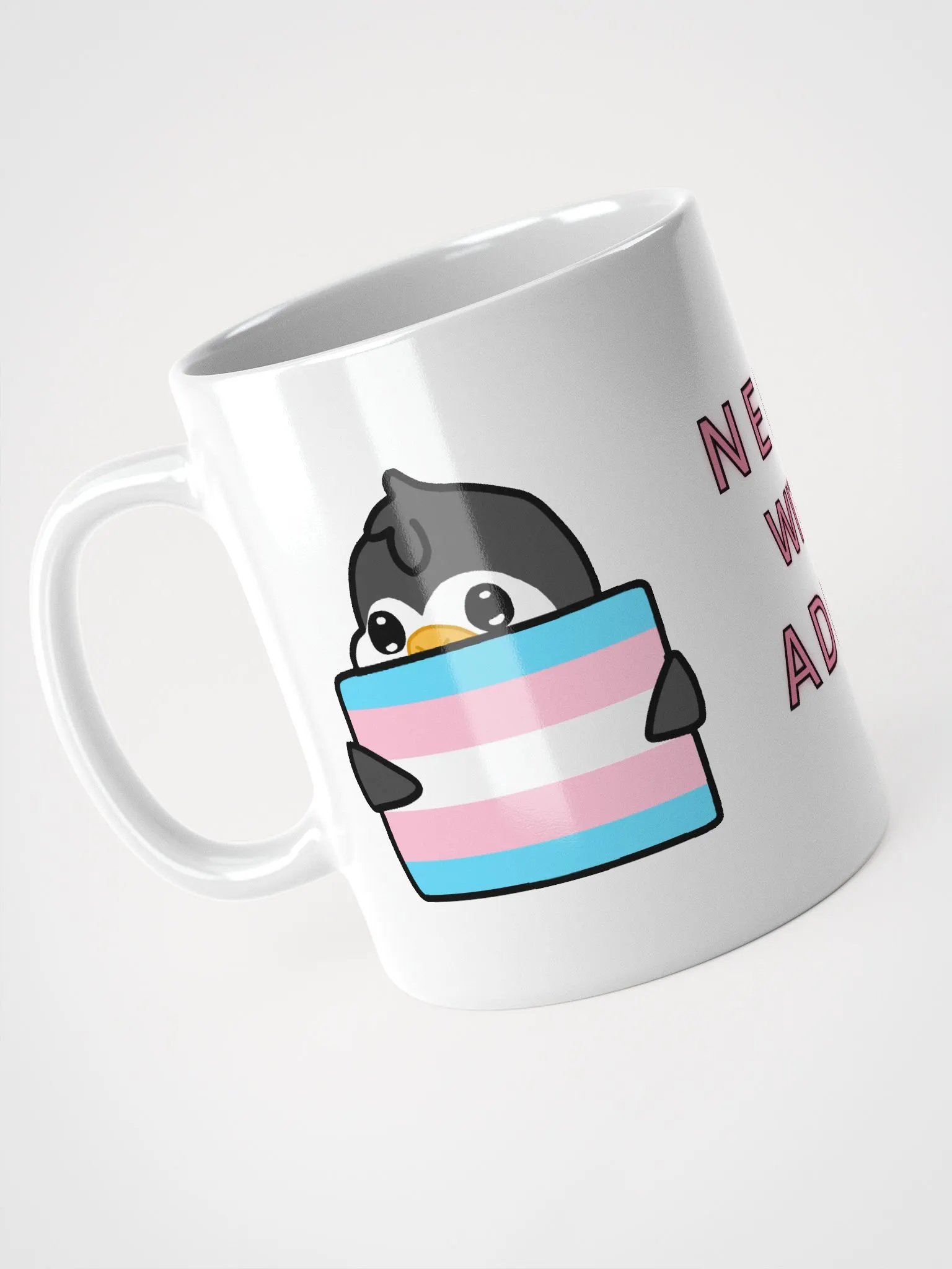 "Trans Pride" Lil' Guy - Twitch Emote Mug product image (3)