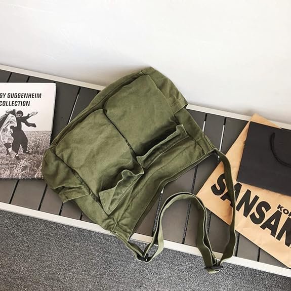 MEEBOY Cute Messenger Bag for School Vintage Canvas Crossbody Women,shouder bags for men product image (3)