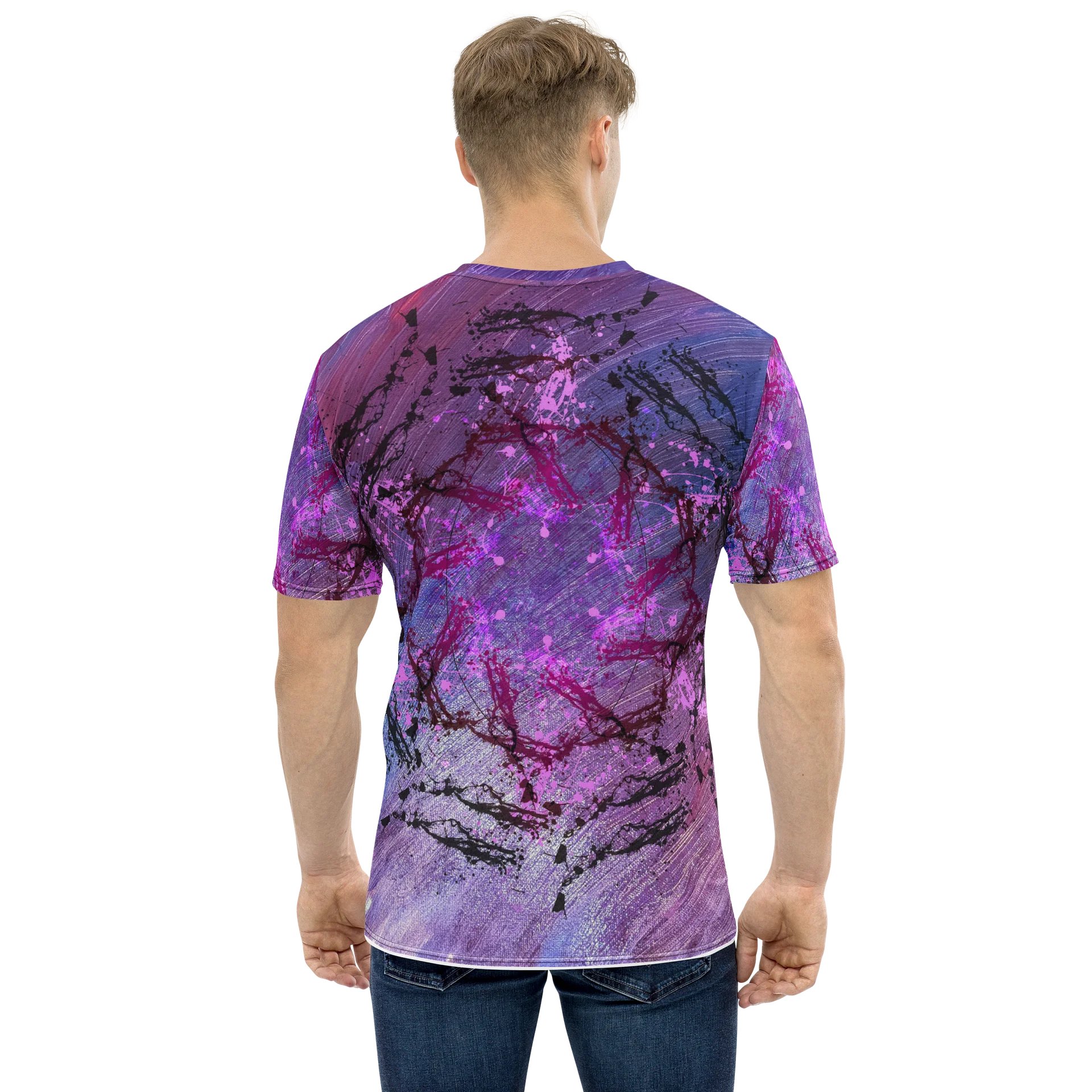 Violet Singularity Men's Crew Tee product image (1)