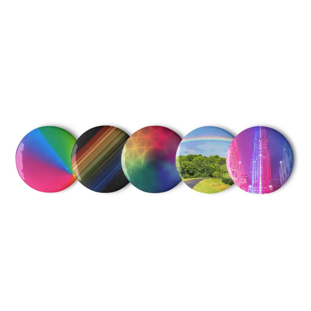 Dreaming in Full Color Album Art Button set product image (2)